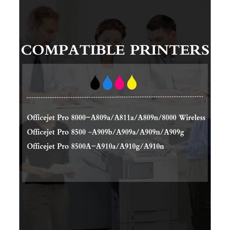 for HP 4 pack 940XL Ink Cartridge for Office jet