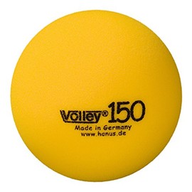 VOLLEY Foam Ball Uncoated Diameter 15 cm Yellow