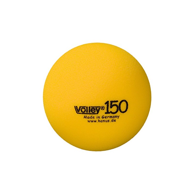 VOLLEY Foam Ball Uncoated Diameter 15 cm Yellow