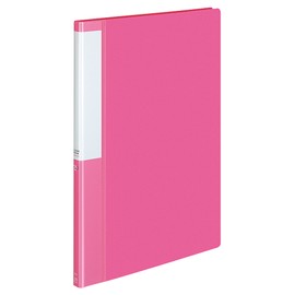 Kokuyo P3-L20NP File Clear Book POSITY Fixed A4 20 Pockets Pink