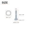 DTGN #10x1" Hex Washer Head Self Drilling Screws - 100Pack