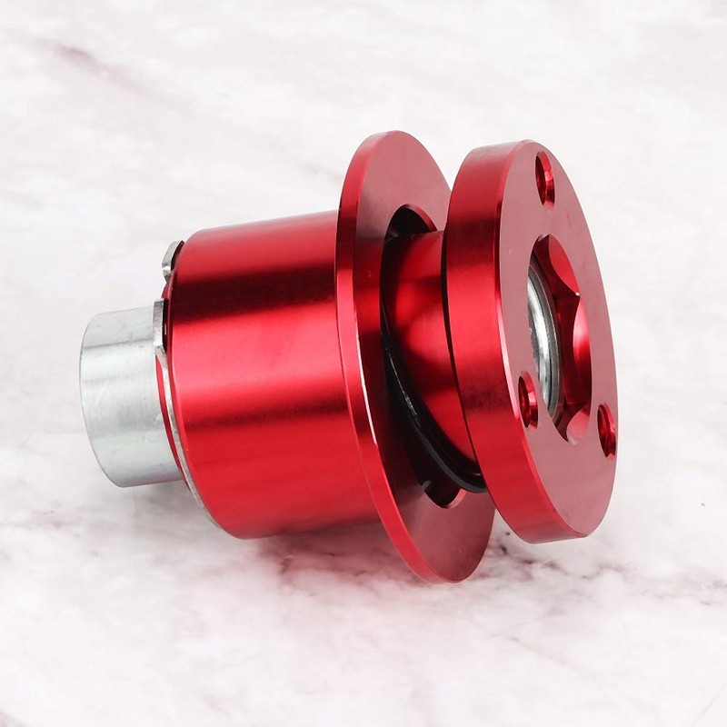 OUKENS Steering Wheel Quick Release Hub 3 Holes Steering Wheel