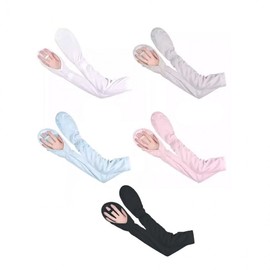 UV Protection Driving Arm Sleeves with Hand Cover Driving Arm Sleeves with Hand Cover (Pink) 3ea