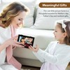 Triple Photo Frame 4x6 Hinged Folding Wood Picture Frame with