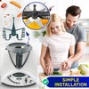 Butterfly Whisk for Food Processor for Vorwerk Thermomix TM31 -