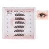 GECOMO Lower False Eyelashes, Partial False Eyelashes, Straight Pita Eyelashes,