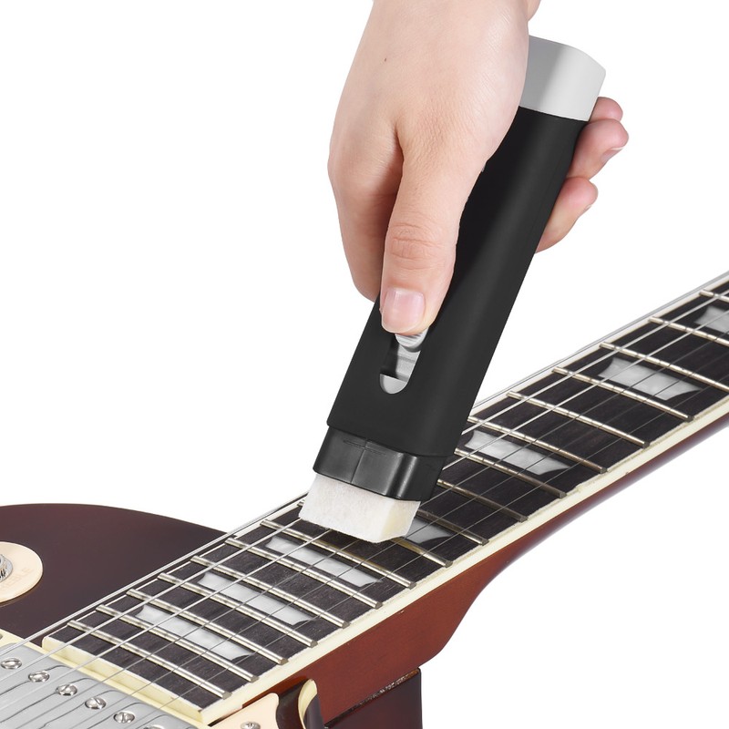 Guitar Strings Cleaning Tool Derusting Lubricating Felt String Maintenance Kit