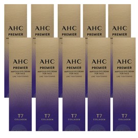 AHC Premier Ampoule Eye Cream for Face Line Tightening 12ML 10 pieces / AHC 프리미어 앰플 아이크림 포 페이스 라인 타이트닝 12ML 10개