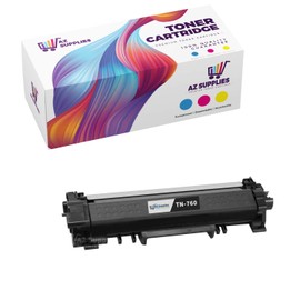 AZ Compatible Toner Cartridge Replacement for Brother TN760 use in DCP-L2550DW HL-L2350DW HL-L2370DW HL-L2370DW XL HL-L2390DW HL-L2395DW MFC-L2710DW (Black, 1-Pack)