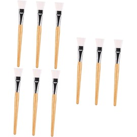 Beavorty 9 Piezas cepillo de áscara de belleza cuerpo cepillo facial brocha de maquillaje antifaz para dormir aplicador de mascarilla facial suministros de maquillaje rostro