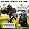 Ruppence Golf Ball Washer Club Head Cleaner Kit, 2-in-1 Portable