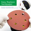 Air Random Orbital Sander, 5"6"Vacuum Air Sander, Dual Action Pneumatic