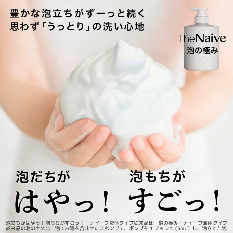 Naive The Naive Body Soap Liquid Type Pump