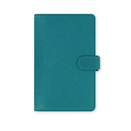 Filofax Personal Compact Saffiano Organiser - Aquamarine