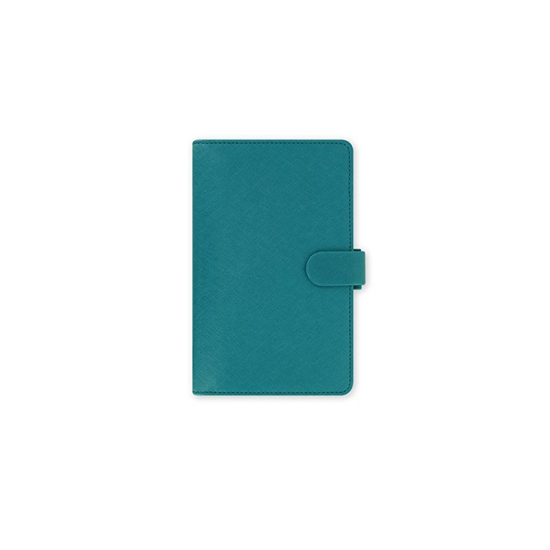 Filofax Personal Compact Saffiano Organiser - Aquamarine
