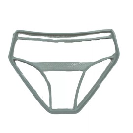 AJT SWIMSUIT BIKINI BOTTOM BRIEF SPORTS COOKIE CUTTER MADE IN USA PR5427