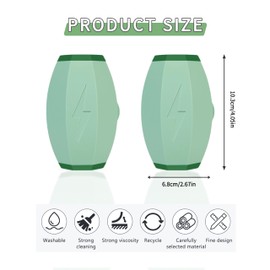 Abonana 2 Stück Fusselrolle Wiederverwendbar, Fusselrolle Tierhaare, Wiederverwendbare Fusselrolle, Pfotenwiese Fusselroller für Tierhaare, Kleidung, Haare