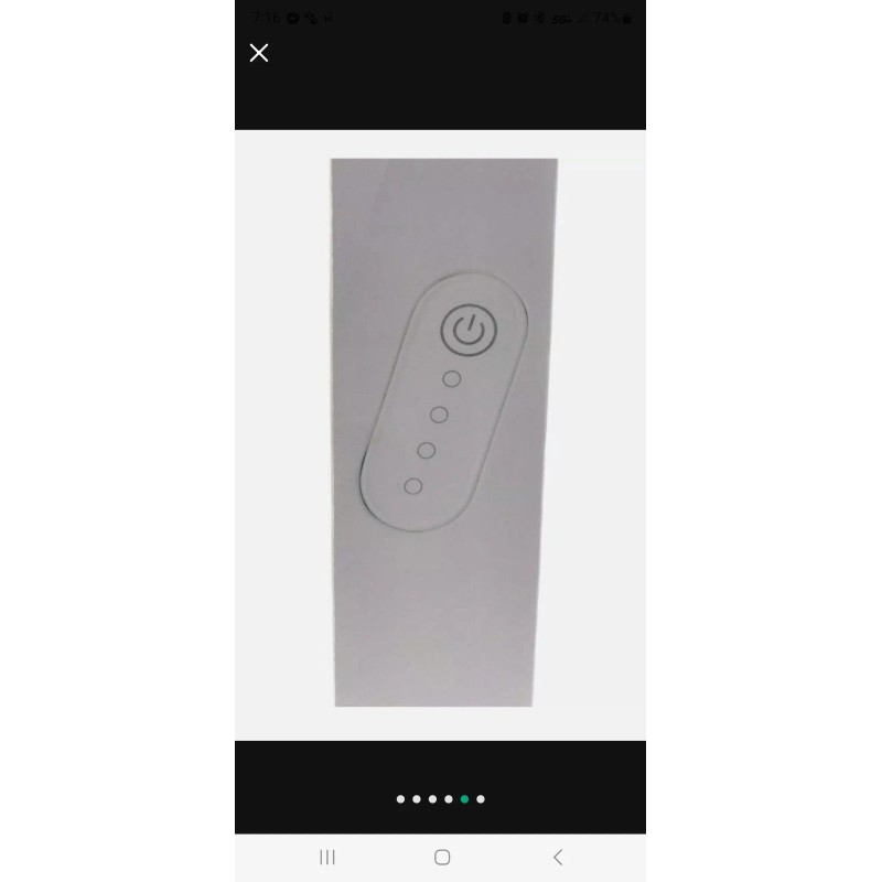 Sharper Image UV-Zone Phone Sanitizer NIB