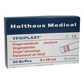 YPSIPLAST Elastic Finger Bandage 2 x 18 cm Skin Pack of 50