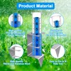 Timenued Rain Gauge Outdoor,7" Capacity Rain Gauge Outdoors Best Rated