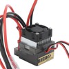 RC 360A Waterproof Brushed ESC with Heat Sink and Cooling