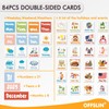 OFFSLIN Classroom Calendar Pocket Chart with 84pcs Cards, Kids Calendar