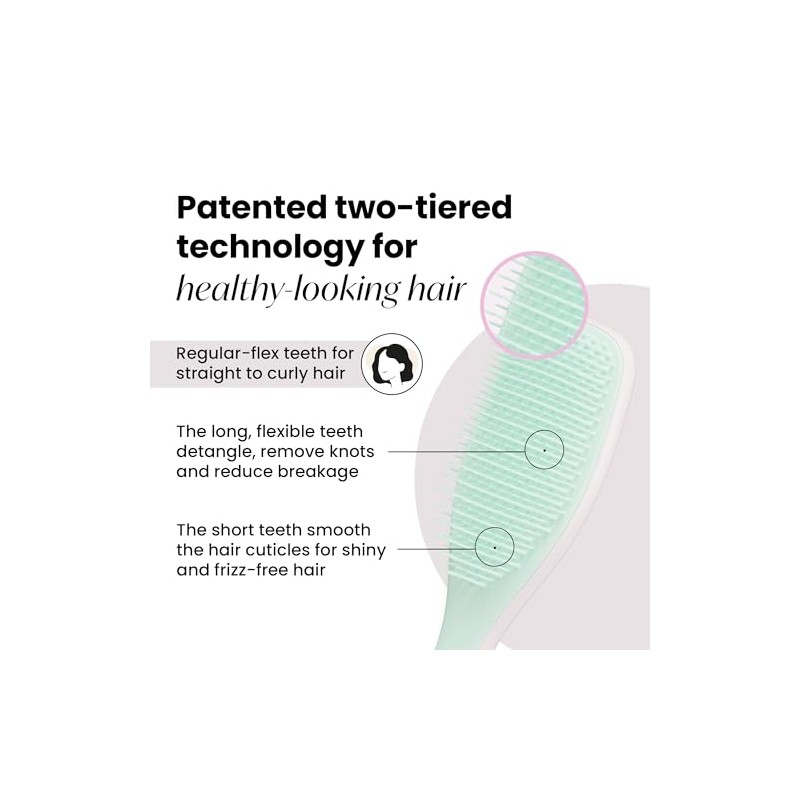 Tangle Teezer, El cepillo desenredante definitivo para cabello húmedo y