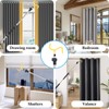 Greeily Curtain Pull Wand, 3-7.7 Feet Drapery Pull Rod for