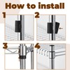 Moicstiy 50 Pack 1 Inch Wire Shelving Shelf Lock Clips,