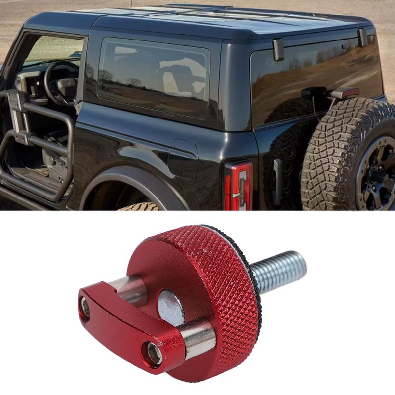 8PCS Hard Top Quick Removal Fastener Thumb Screw, Hard Top