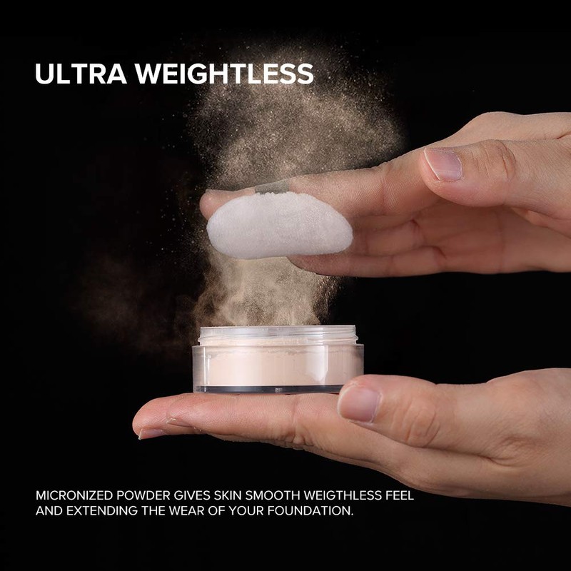Oil Control Loose Powder Setting Make Up Waterproof Poreless Long