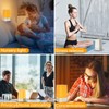 Wake Up Light Sunrise Alarm Clock, Digital Bedside Clock Dimmable