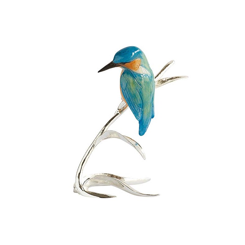 Arora 1507 Natures Realm Kingfisher Bird Figurine, Multicolour, One Size
