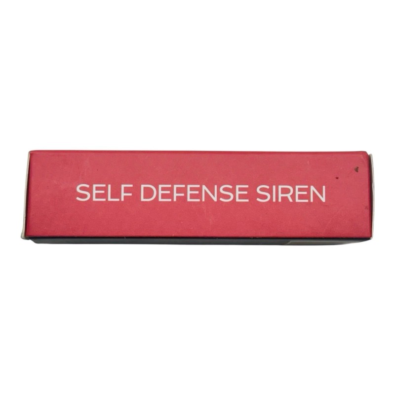 SOS Personal Safety Loud Alarm Keychain, Bright LED Light, Self
