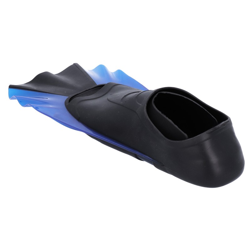 Short Diving Training Fins Full Foot AntiSlip Soft Flippers for