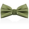 Sage Green Bow Ties For Men - Mens Woven Pre