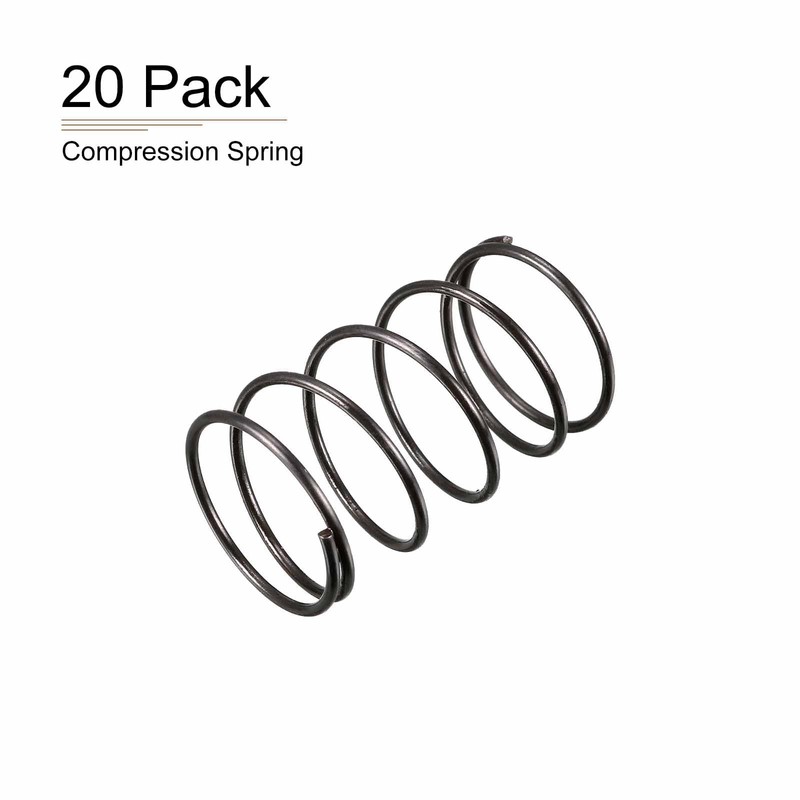 DTGN 1.2x20x35mm(DxODxL) Compression Spring - 20Pack - Good for Machinery