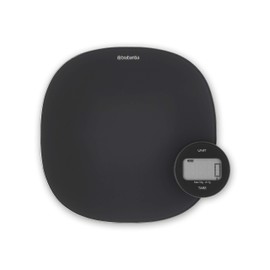 Brabantia Tasty+ Kitchen Scales Plus, Dark Grey, 122880