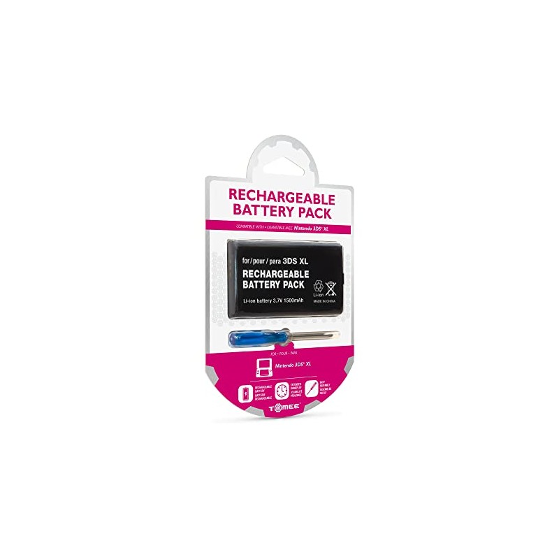 Tomee Rechargeable Battery Pack for New 3DS XL/ 3DS XL
