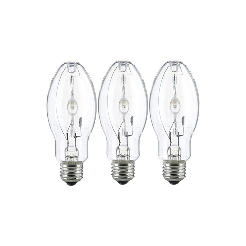 Bluex Bulbs (3 Pack) MH50/U/MED 50W Metal Halide Bulb ED17