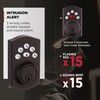 Kwikset Powerbolt 240 5-Button Keypad Venetian Bronze Traditional Electronic Deadbolt