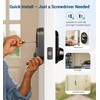 Veise Keyless Entry Door Lock, Electronic Keypad Deadbolt, Keyed Entry,