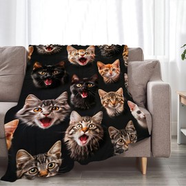 Wolf Blanket Fantasy Wolf Throw Blanket Wolf Gifts and Decor Wolf Blanket for Girls Boys Women Men Kids Adults Soft Warm Cozy Fleece Blanket for Couch Sofa ​Bed 50"x40"