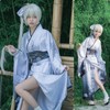[R-Dream] 浴衣 レディース セット 着物 雪女 大きいサイズ コスプレ コスチューム 衣装