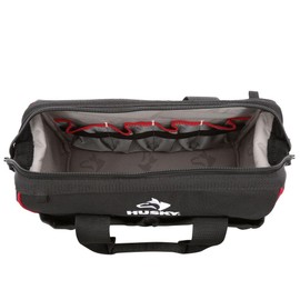 Husky 71787-2N09 14" L X 6" W X 11" H Large Mouth Bag for Tools and Accessories