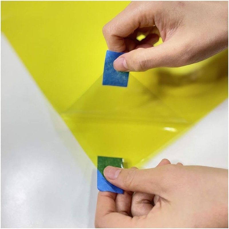 BDF CAYW Decorative Window Film Transparent Color Yellow - Custom