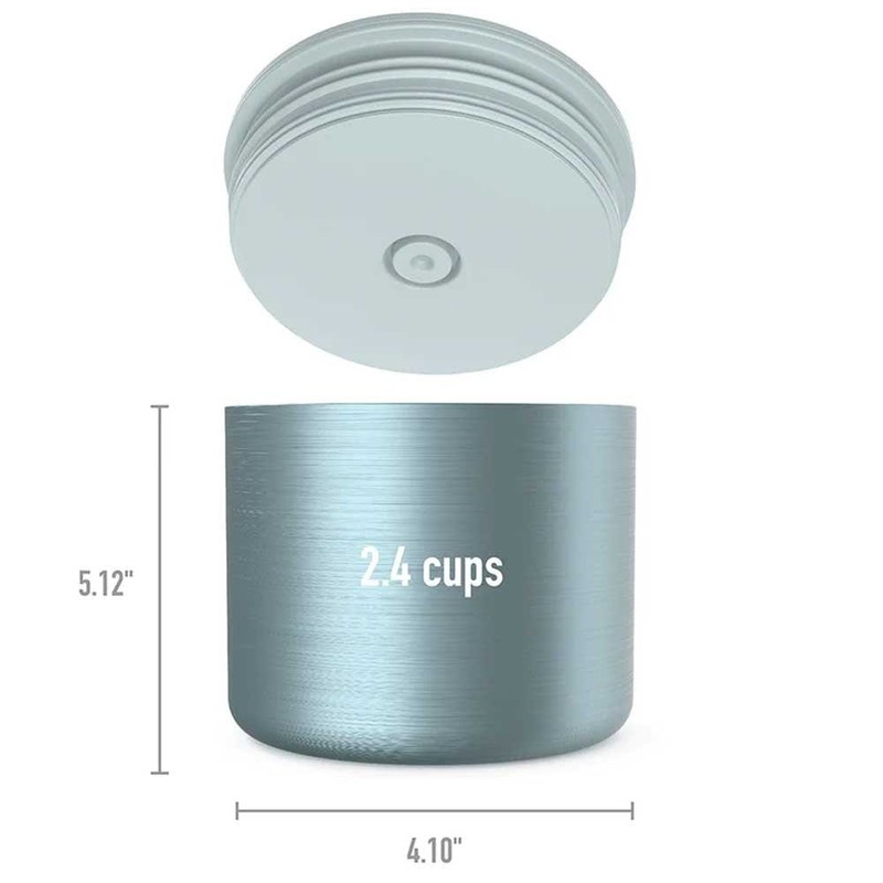 Bentgo Stainless Steel Insulated Food Container 560ml, Black