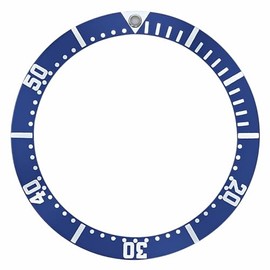 Ewatchparts Bezel Insert Compatible With Omega Seamaster 300 Full Size 168.1503 168.1602 168.1623 Blue