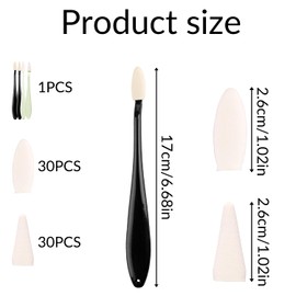 Bojueshaw 64 Pcs Pastel Blending Tools Set,Artist Blending Sponge Pens,Sketch Wipers,and Blending Stumps for Drawing,Sketching,Detail Painting