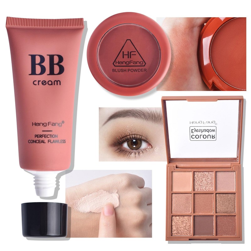 Makeup Set, Beginner, Cosmetics Set, Women, Present, 11 Piece Set,